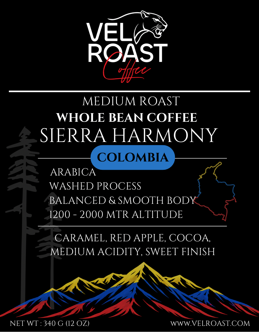 VELROAST COLOMBIA SIERRA HARMONY