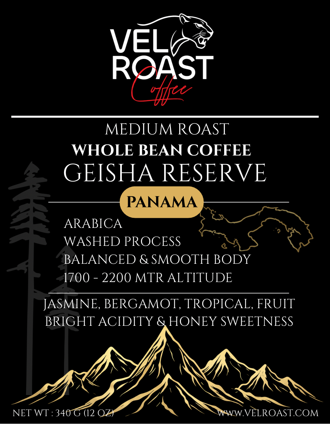 VELROAST PANAMA GEISHA RESERVE